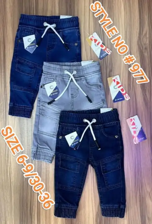 Trendy boys jeans kids denim jeans factory price  uploaded by Fc jeans on 3/8/2023