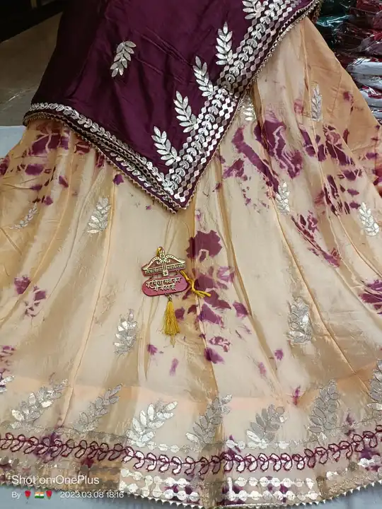 Chinon  fabric uploaded by Gota Patti manufacturing on 3/8/2023