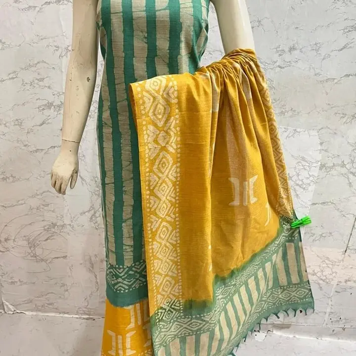 Suitd and dress material uploaded by silk  saree on 3/8/2023