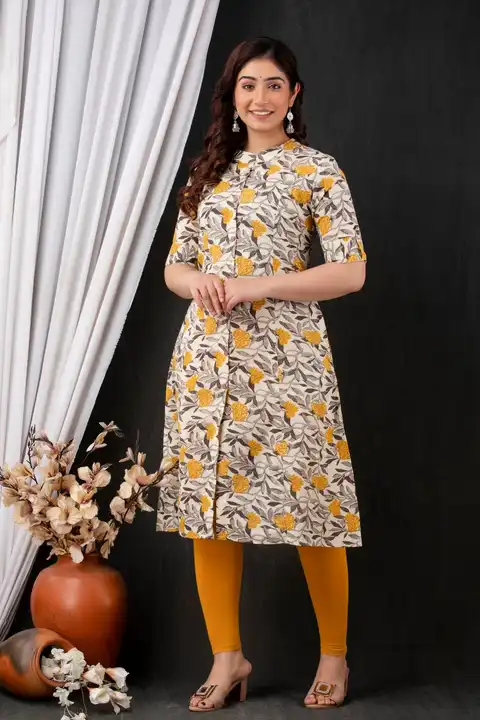 A-line kurta uploaded by Anuradha collection's on 3/9/2023