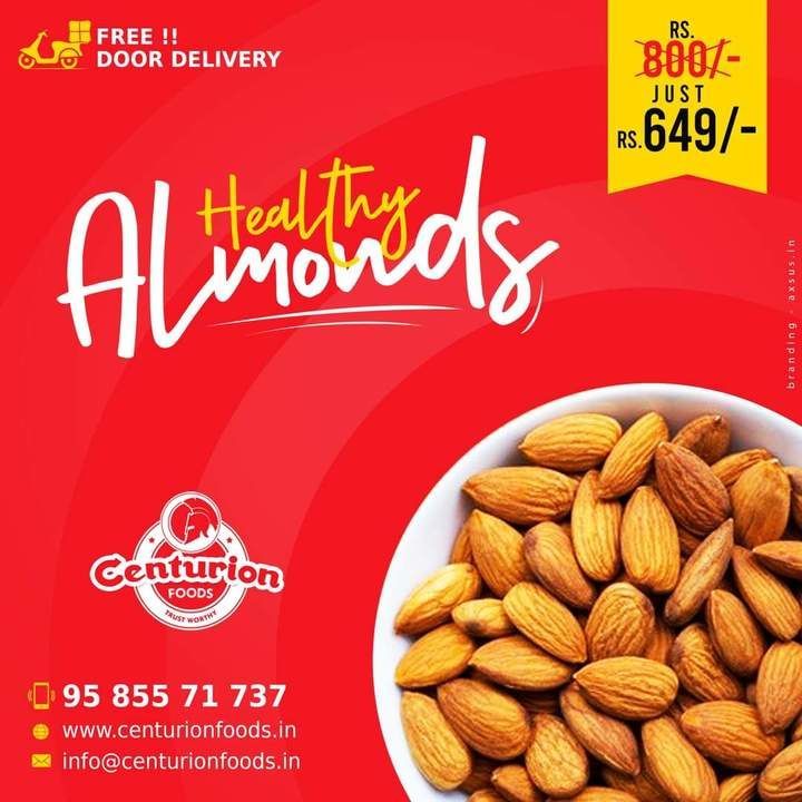 Almond uploaded by CENTURION FOODS on 2/25/2021