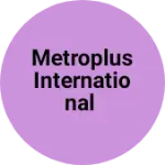 Business logo of metroplus international