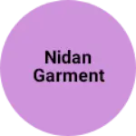 Business logo of Nidan garment