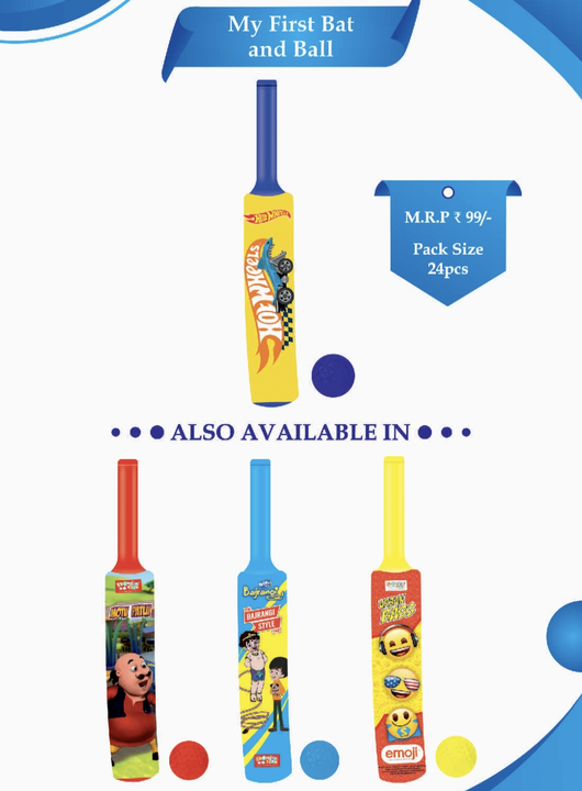 My First Bat and Ball uploaded by Soumya Enterprises  on 3/9/2023