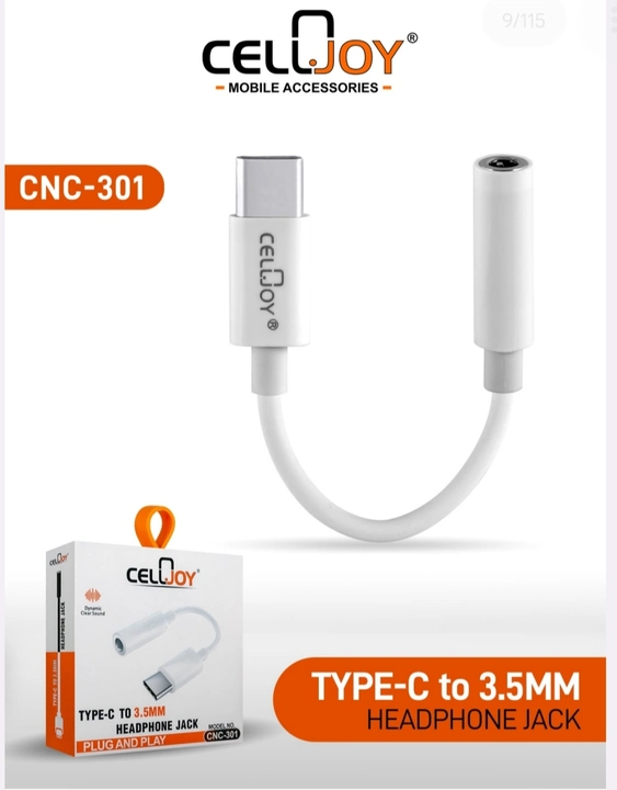 TypeC Audio Jack Cable.  uploaded by Collection India Enterprise on 5/30/2024