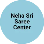 Business logo of Neha Sri saree center
