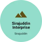 Business logo of Sirajuddin interprise