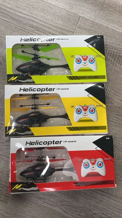 Helicopter with remote uploaded by Gajanand mobile Accessories hub on 5/18/2024