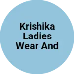 Business logo of krishika ladies wear and parlour