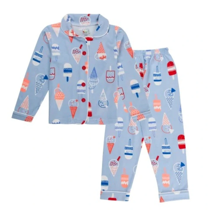 LT Navy kids Night suit uploaded by Baby's Pride Creation on 3/9/2023