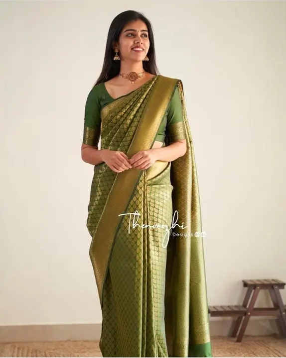 Beautiful banarasi silk saree  uploaded by Dhananjay Creations Pvt Ltd. on 3/9/2023