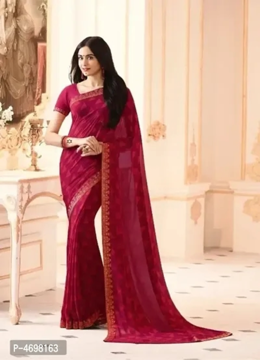 Chiffon sarees uploaded by business on 3/9/2023