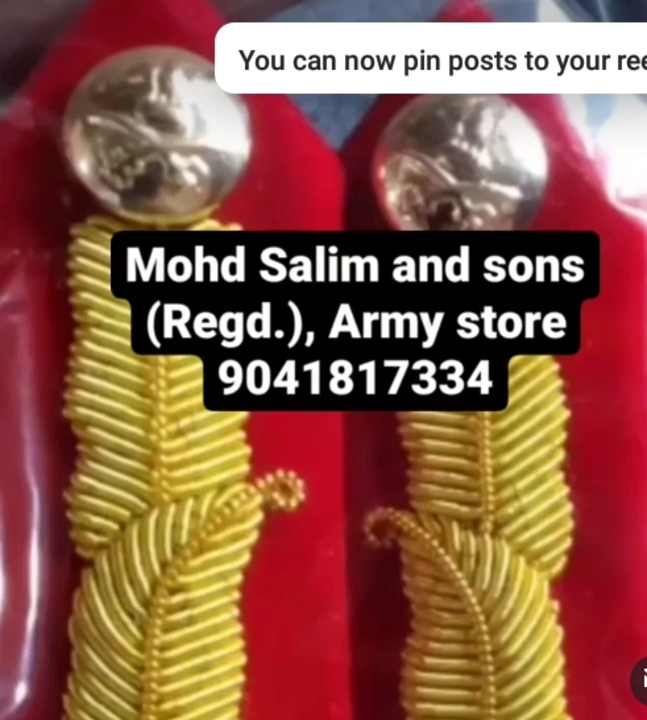Product uploaded by Mohd Salim and sons (Regd.) Army st on 3/9/2023