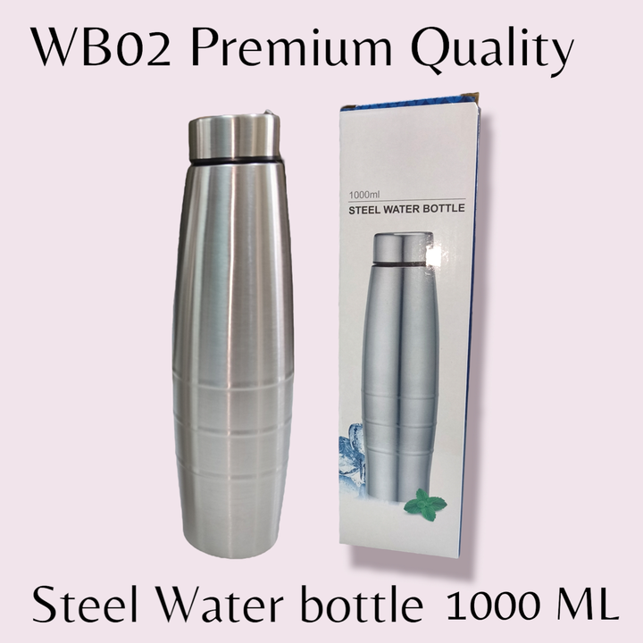 WB02 Premium Quality Steel Water bottle 1000 ML uploaded by Sha kantilal jayantilal on 3/9/2023
