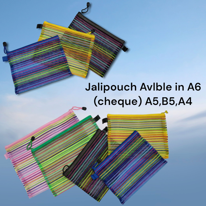 Jalli pouch  (cheque)B5,A4,A5,A6, uploaded by Sha kantilal jayantilal on 5/10/2024