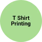 Business logo of T shirt printing