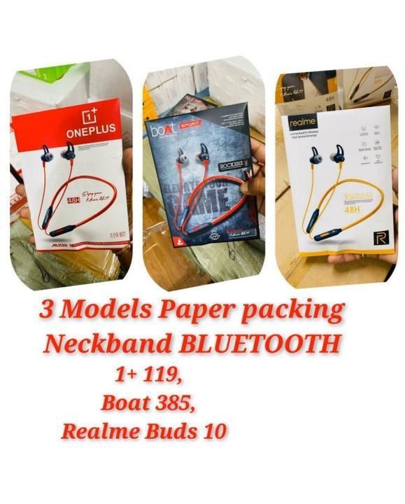 Neckband one plus,Boat,realme uploaded by business on 2/25/2021