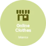 Business logo of Online clothes market