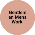 Business logo of Gentleman mens work