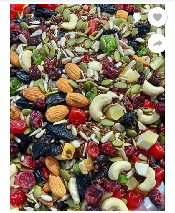 Mix dry fruits 1 kg pack uploaded by Shree TRADERS on 6/2/2024