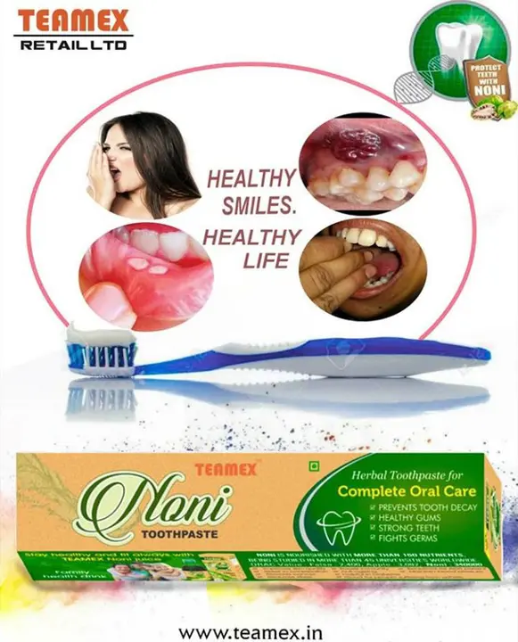 Noni toothpaste  uploaded by Teamex Retail LTD on 5/29/2024