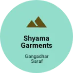 Business logo of Shyama garments