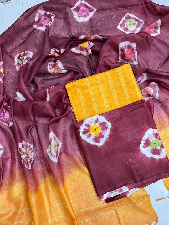 Suites and dress material uploaded by silk  saree on 3/9/2023