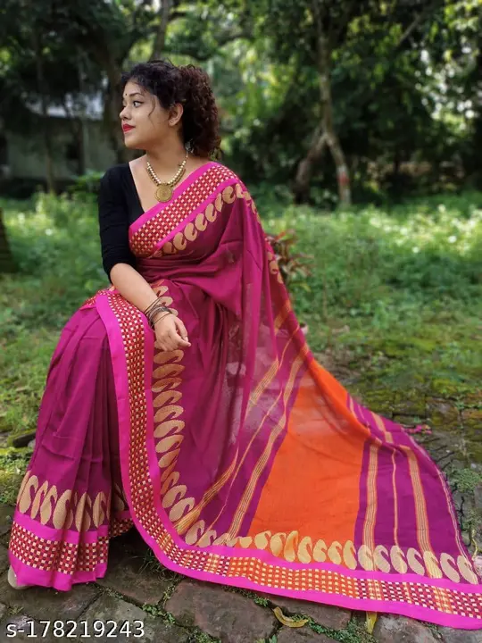 Handloom saree  uploaded by Sujata saree cantre on 5/30/2024