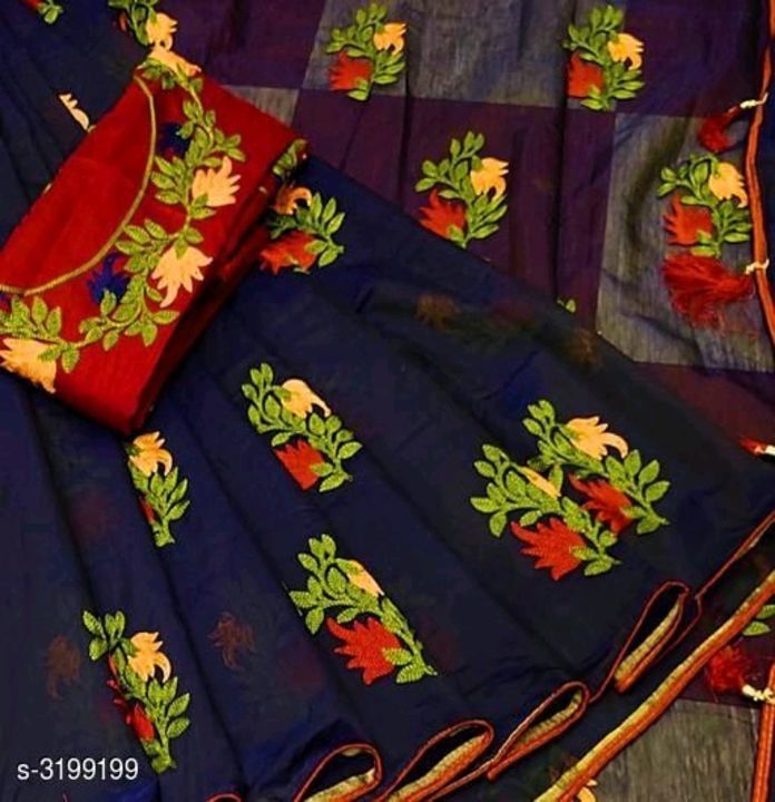 Trendy Kora Cotton Embroidery Sarees

 uploaded by business on 2/25/2021