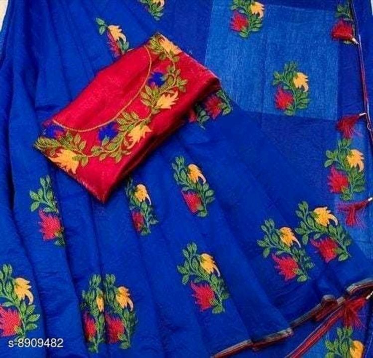 Trendy Kora Cotton Embroidery Sarees

 uploaded by Akash Agrahari on 2/25/2021