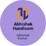 Business logo of Abhishek handloom