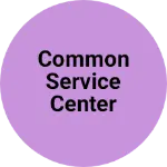 Business logo of Common service center