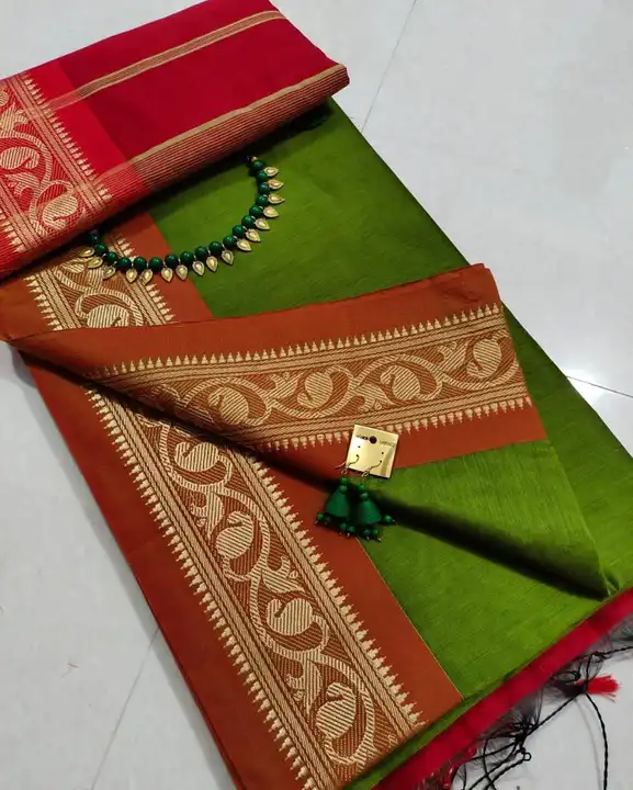 Handloom saree  uploaded by Matri Saree Center on 3/10/2023