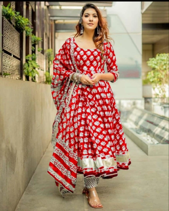 Beautiful Rayon Kurti With Pant And DUPATTA Set uploaded by Maa Collection on 3/10/2023
