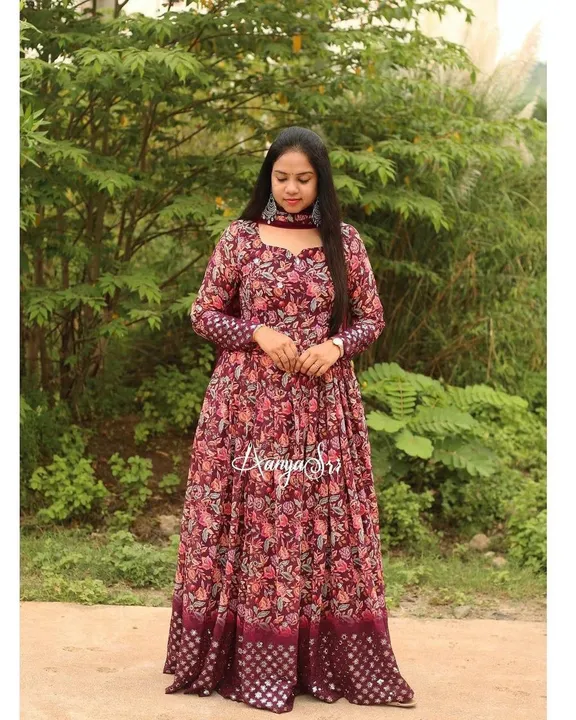 Lc gown uploaded by Divya Fashion on 3/10/2023