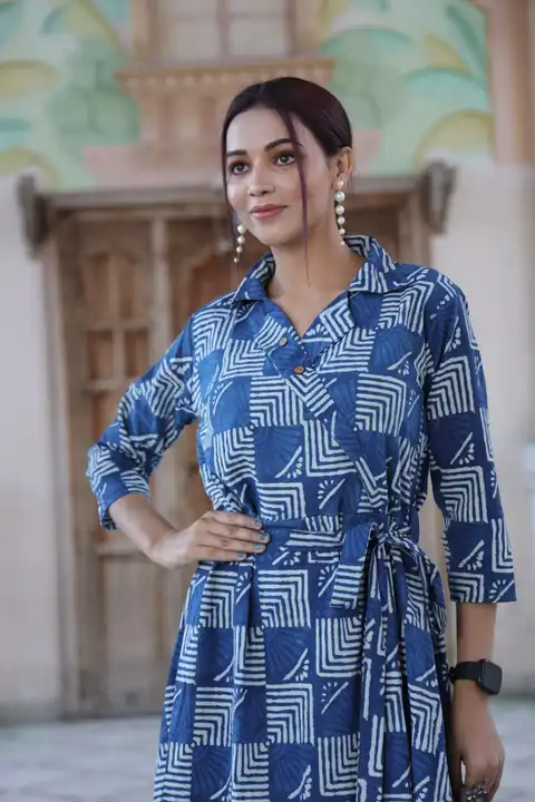 💫New collection 2023💫

👉Bagru Hand Block Printed Long Dress/ One piece 

👉in stock 
👉 uploaded by Ayush Handicarft on 3/10/2023