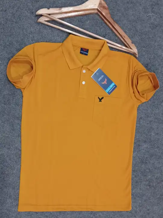 Coller tshirt  with pocket  uploaded by VED ENTERPRISES  on 3/10/2023