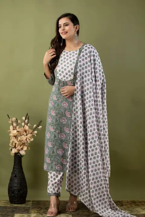 😍😘 *New Summer Cotton Design Launch* 🥳💃

*Rate 850 free shipping*💃☝️💃☝️💃☝️💃☝️💃☝️💃💃👌💃👌 uploaded by Mahipal Singh on 3/10/2023