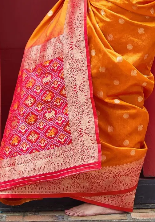 Rich pallu with allover buti design saree  uploaded by DHANANJAY CREATIONS on 3/10/2023