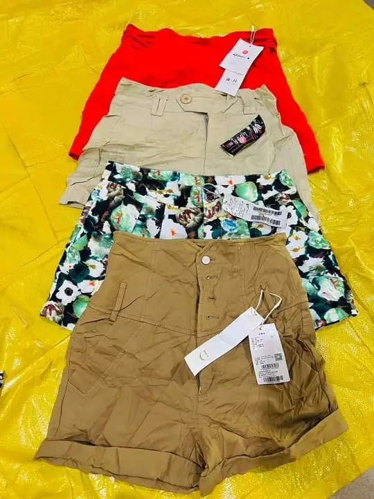 ladies shorts uploaded by brandad export sarplsh clothing on 5/28/2024