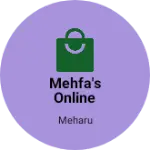 Business logo of Mehfa's online shop