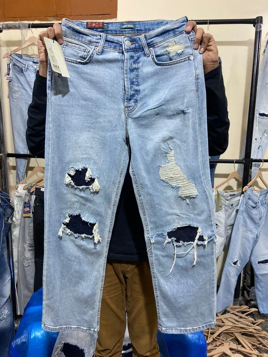 Surplus Damage Jeans For Men uploaded by Bhumika Enterprises on 5/30/2024