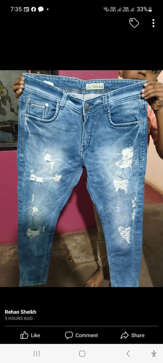 Surplus Damage Jeans For Men uploaded by Bhumika Enterprises on 3/10/2023