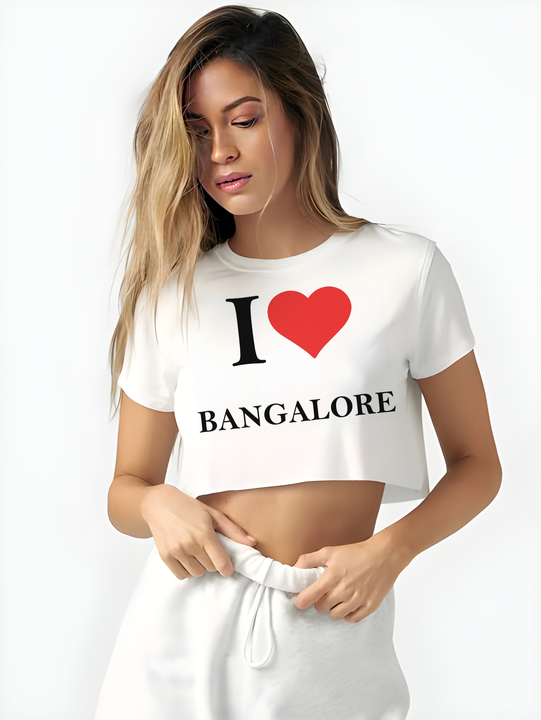 Plain printed croptop please check out  my new product  uploaded by T-shirt wale Chacha / TINT -VERITY OF COLORS on 3/10/2023