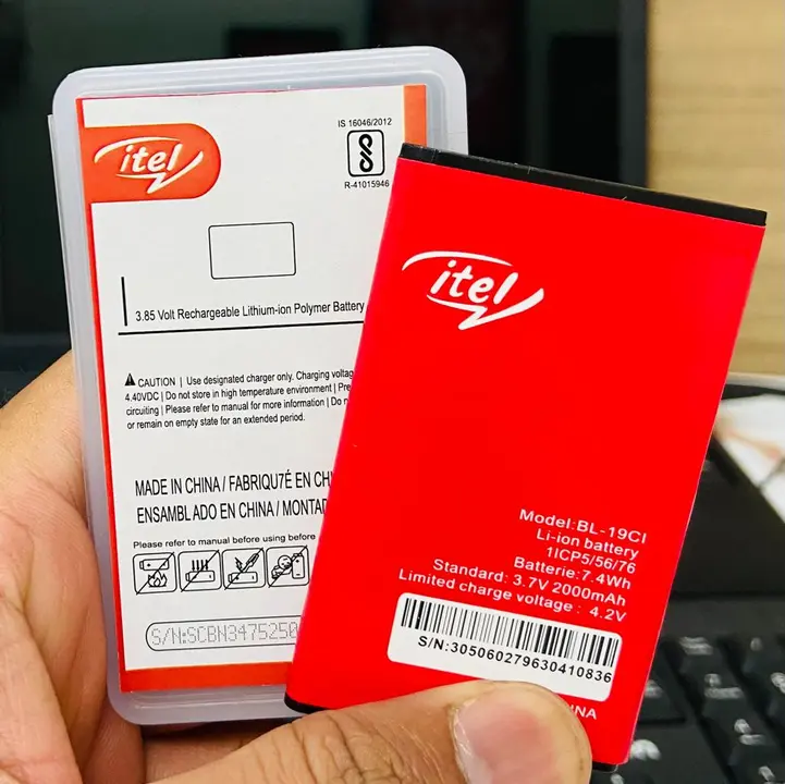 Itel 100% Genuine Quality Mobile Battery  uploaded by Heartium®️ Company on 5/29/2024