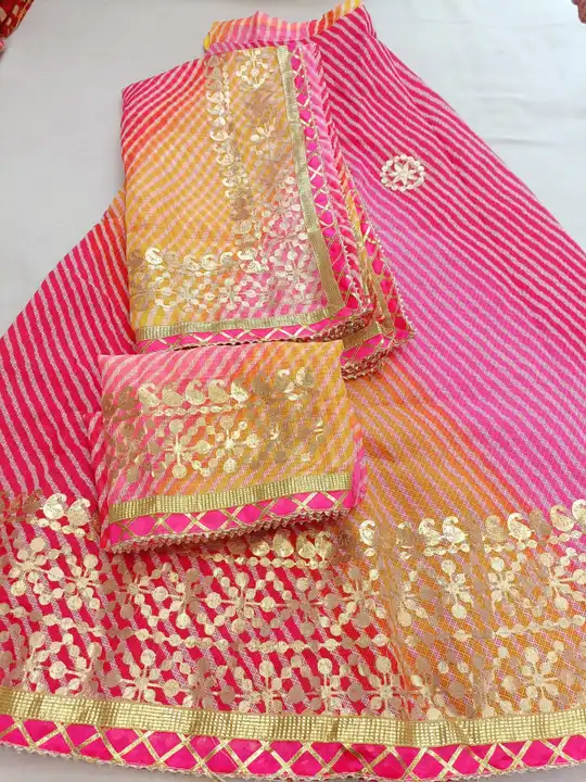 Product uploaded by Jaipuri wholesale gotta patti kurtis nd sarees on 3/10/2023