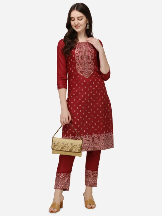 New Cotton Kurta with Pant uploaded by business on 3/10/2023