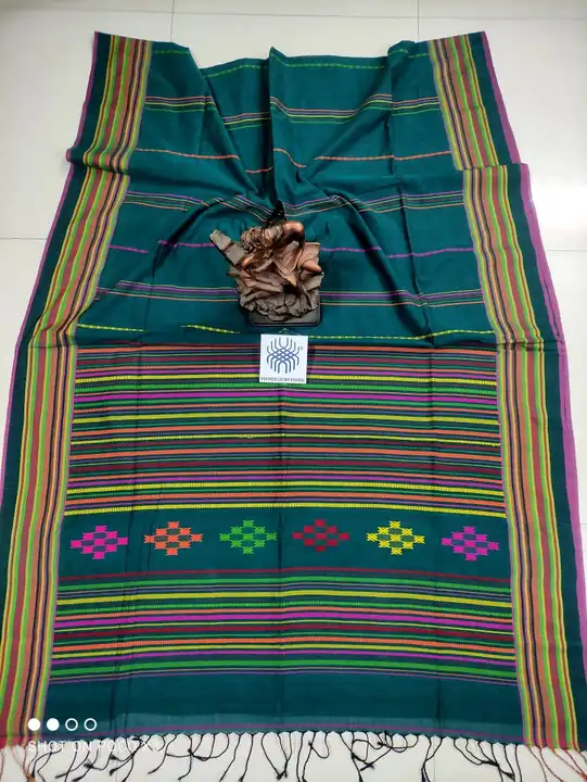 Handloom cotton saree  uploaded by Bengal handloom on 3/10/2023