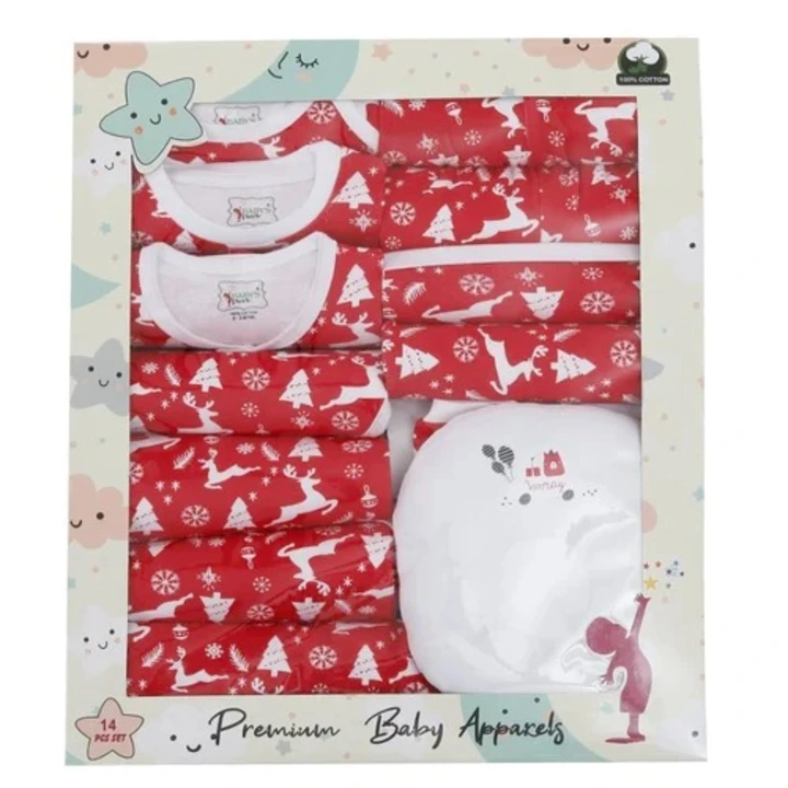 New born baby gift set uploaded by Baby's Pride Creation on 3/10/2023