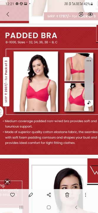 Product uploaded by Wunderfit undergarments .manufacturing  on 3/10/2023
